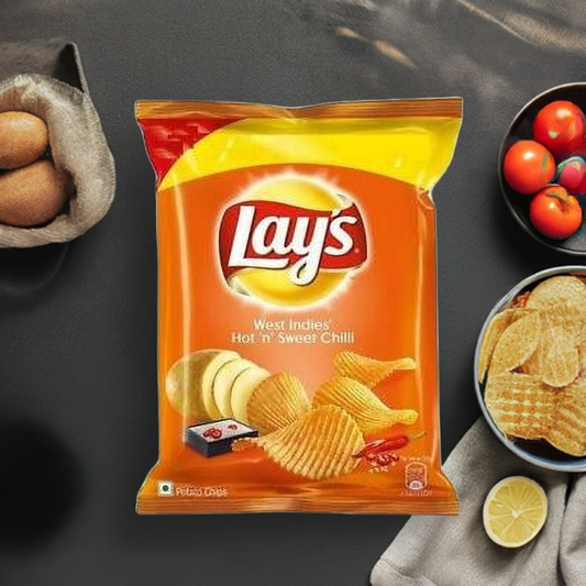 Lays Hot 'N' Sweet Chilli : 63 - www.foodworldmd.com