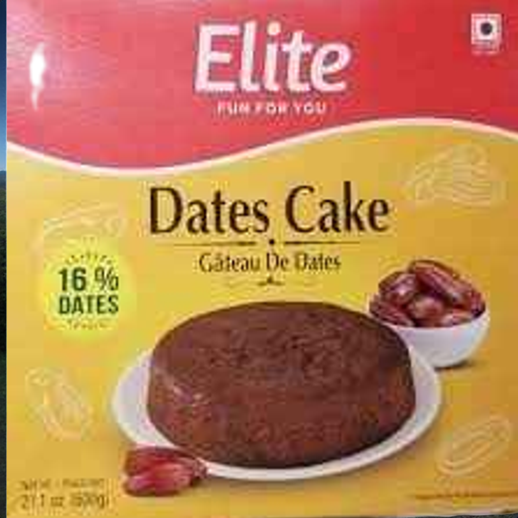 Elite Dates Cake-Gms : 600 - www.foodworldmd.com