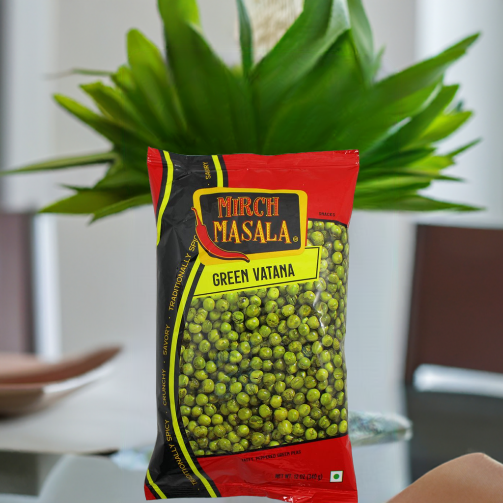 Mirch Masala Green Vatana-Gms : 340 - www.foodworldmd.com