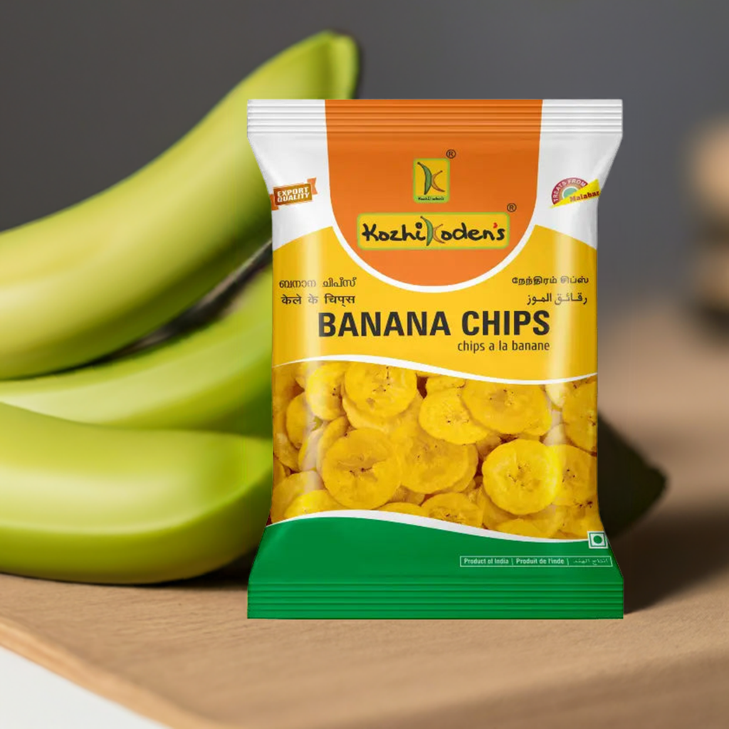 Kozhikodens Banana Chips-Gms : 400 - www.foodworldmd.com