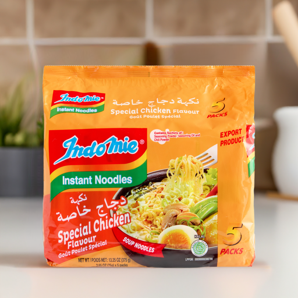 Indo Mie Spl Chicken Noodles-Gms : 375 - www.foodworldmd.com