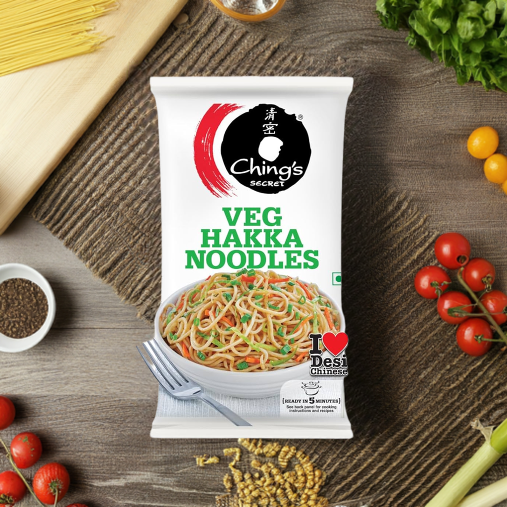 Chings Veg Hakka Noodles-Gms : 840 - www.foodworldmd.com