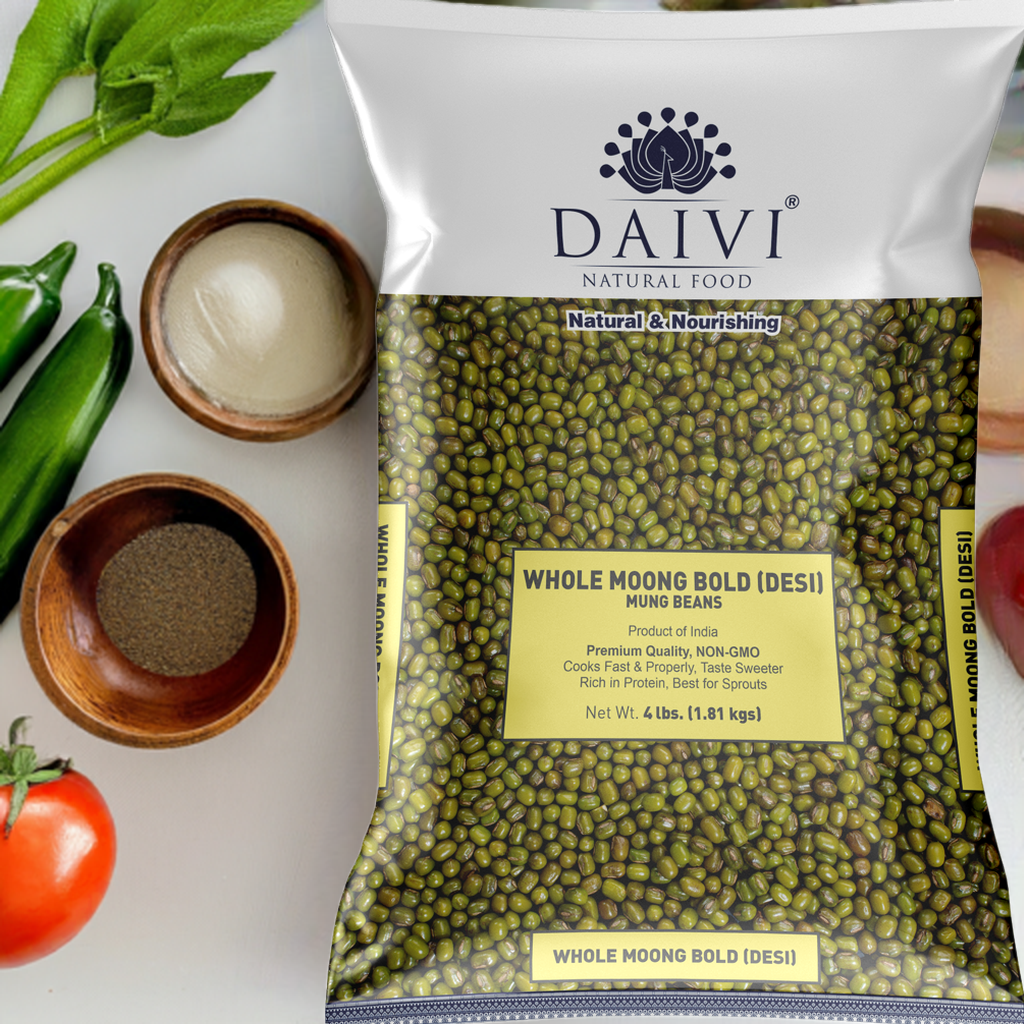 Daivi Whole Moong Bold-Lbs : 4 - www.foodworldmd.com