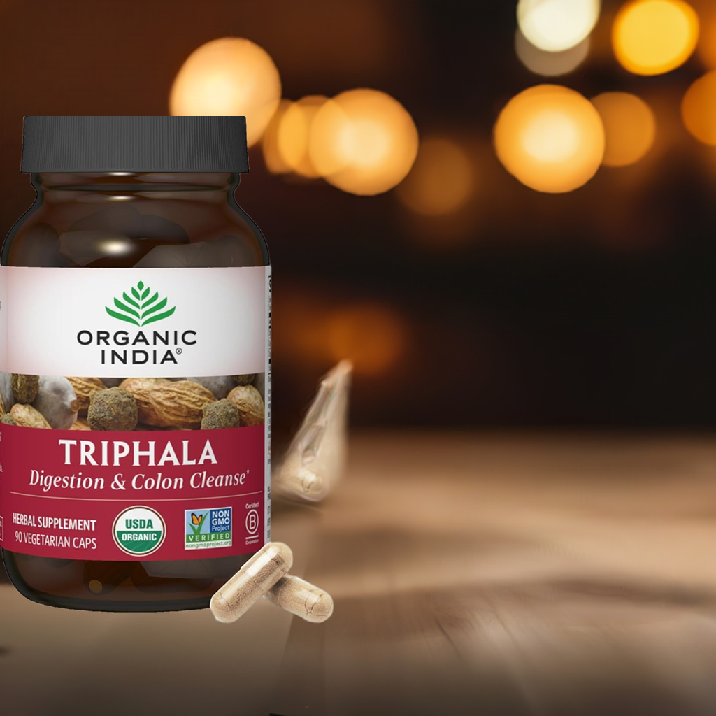 Organic India Triphala Tablet-Cap : 90 - www.foodworldmd.com