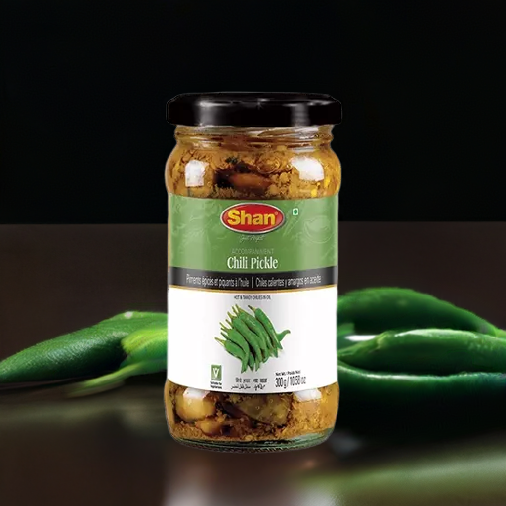 Shan Chilli Pickle-Gms : 330 - www.foodworldmd.com