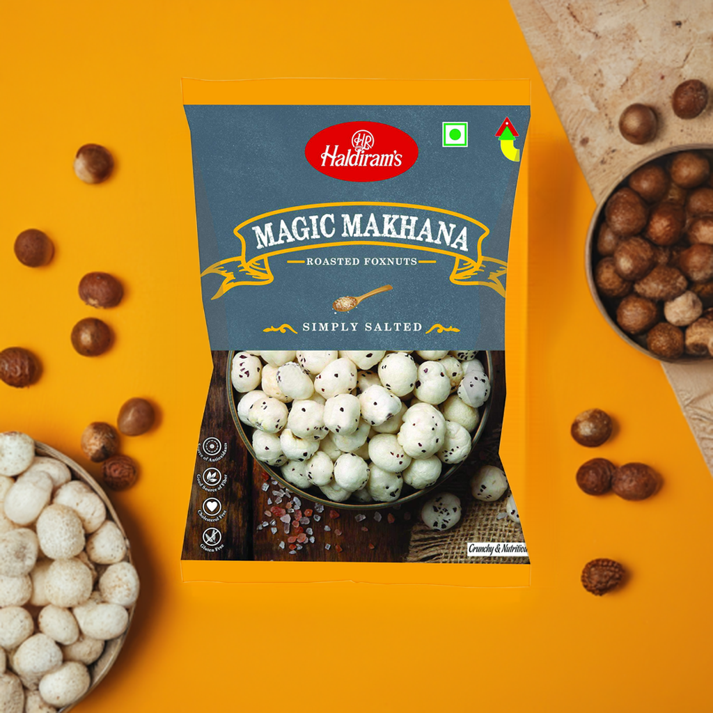 Haldirams Magic Makhana Salted-Gms : 30 - www.foodworldmd.com