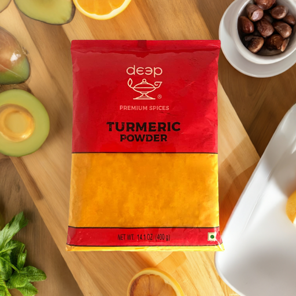 Deep Turmeric Powder-Gms : 400 - www.foodworldmd.com