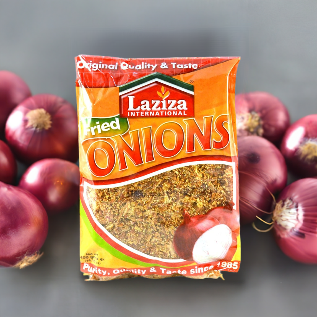 Laziza Fried Onions-Kgs: 1000 - www.foodworldmd.com