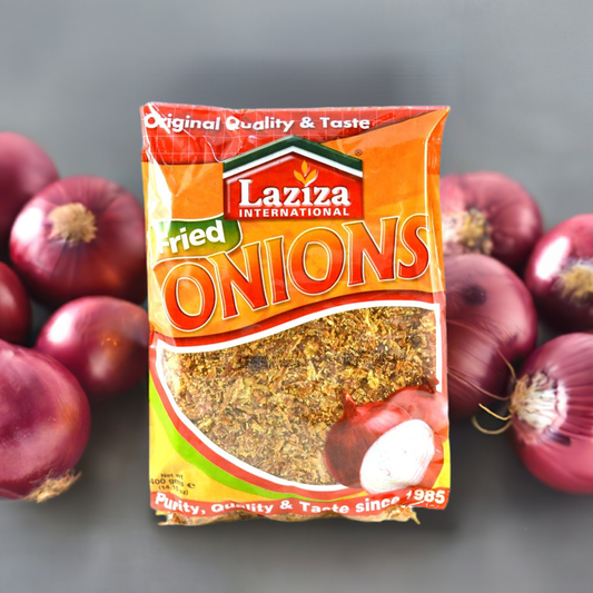 Laziza Fried Onions-Kgs: 1000 - www.foodworldmd.com