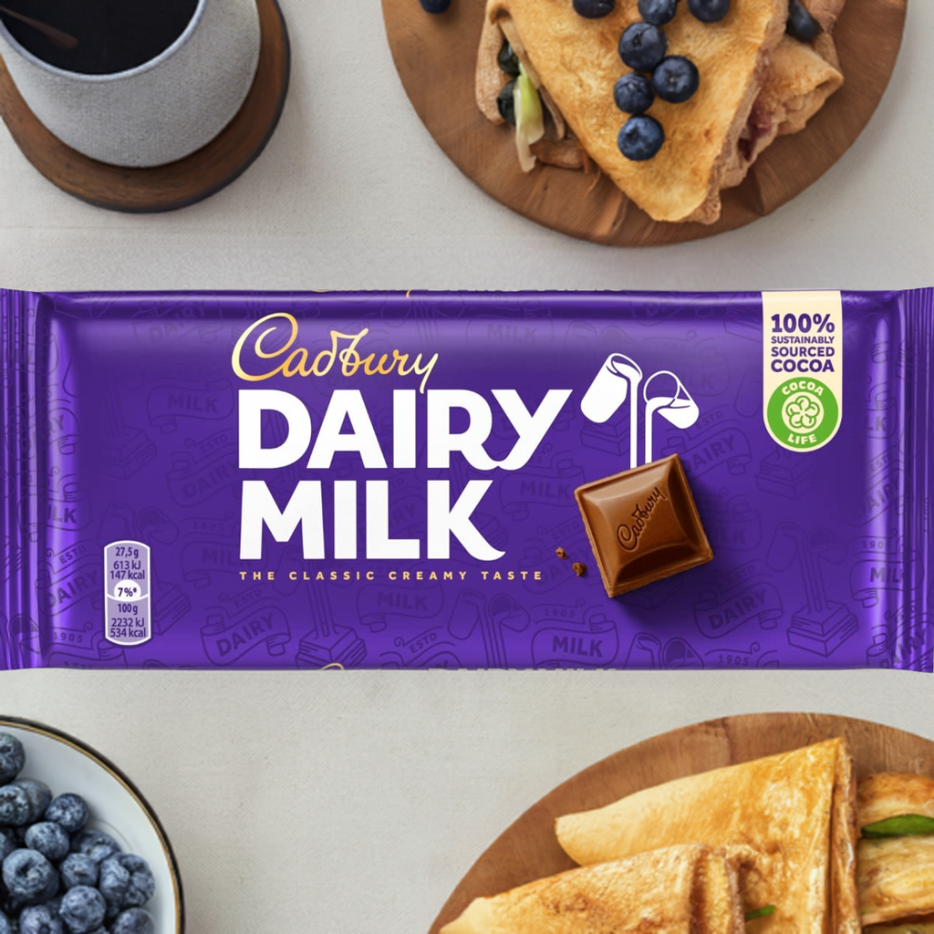 Cadbury Milk Chocolate-Gms : 180 - www.foodworldmd.com