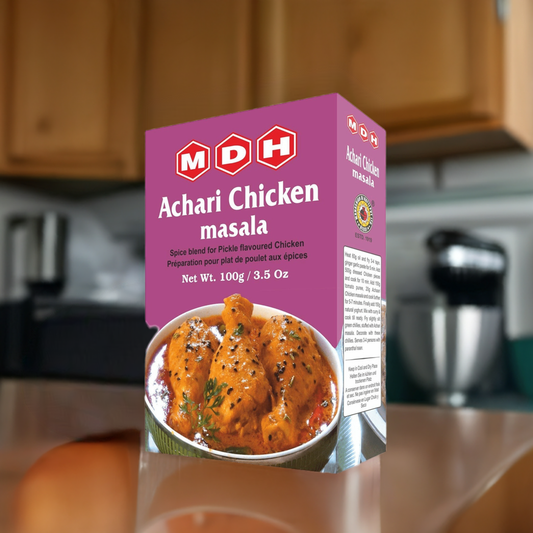 MDH Achari Chicken Masala-Gms : 100 - www.foodworldmd.com