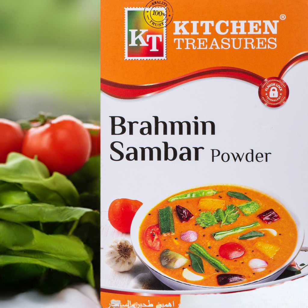 Kitchen Treasure Brahmin Sambar Powder-Gms : 200 - www.foodworldmd.com