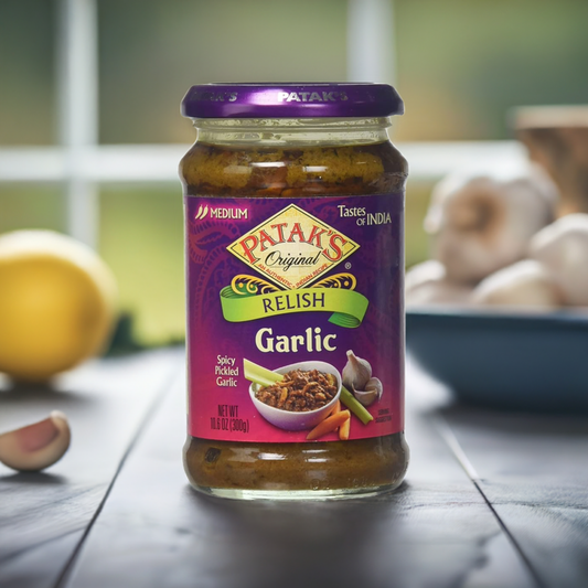 Patak Garlic Relish-Gms : 283 - www.foodworldmd.com