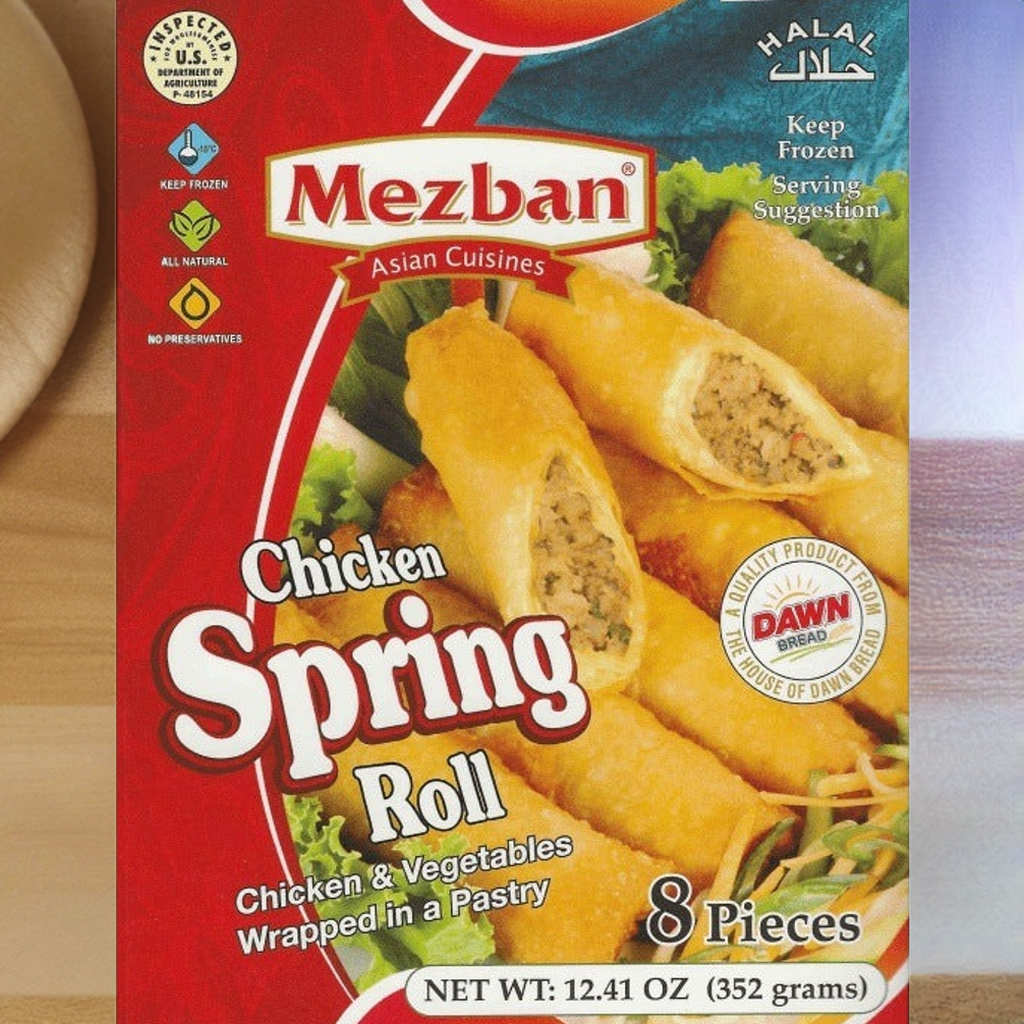 Mezban Chicken Spring Roll-Gms : 200 - www.foodworldmd.com