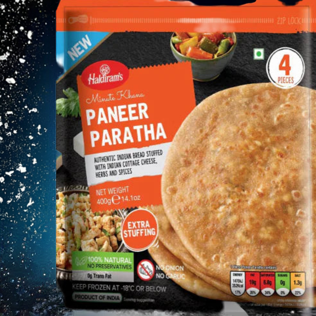 Haldirams Paneer Paratha-Gms : 400 - www.foodworldmd.com