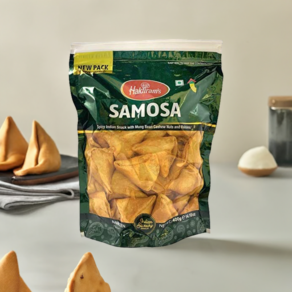 Haldirams Samosa-Gms : 400 - www.foodworldmd.com