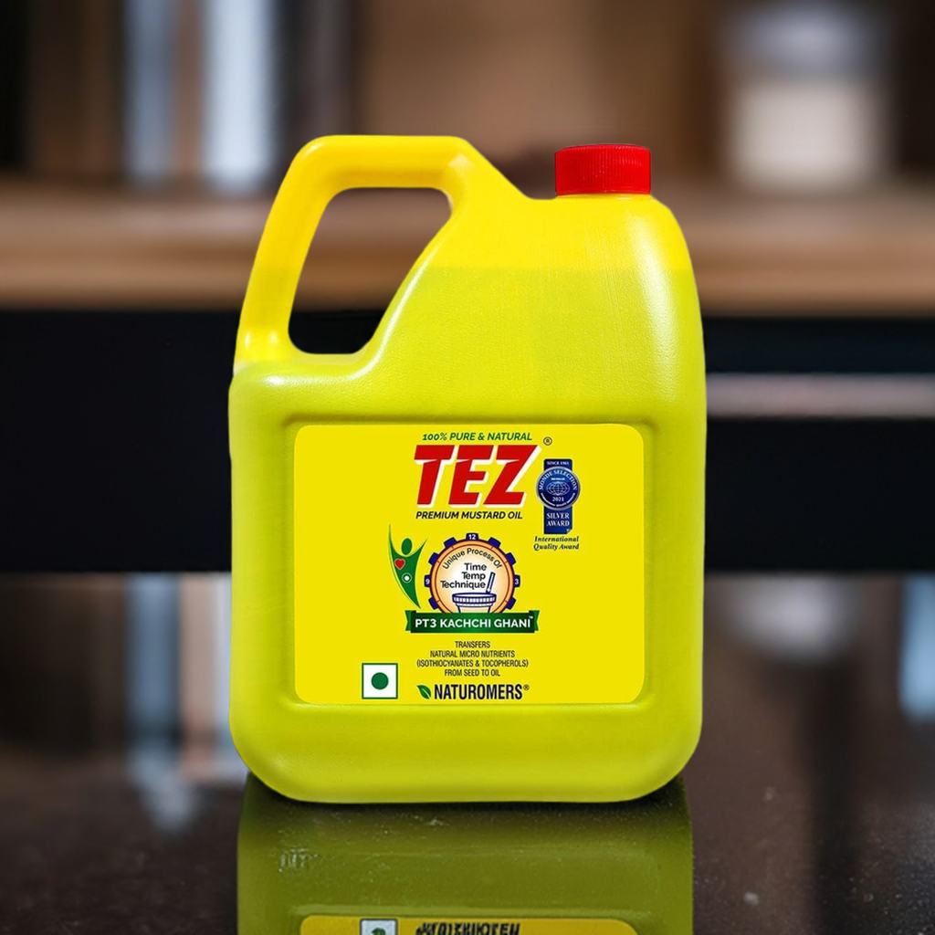 Tez Mustard Oil-Ltr : 2 - www.foodworldmd.com