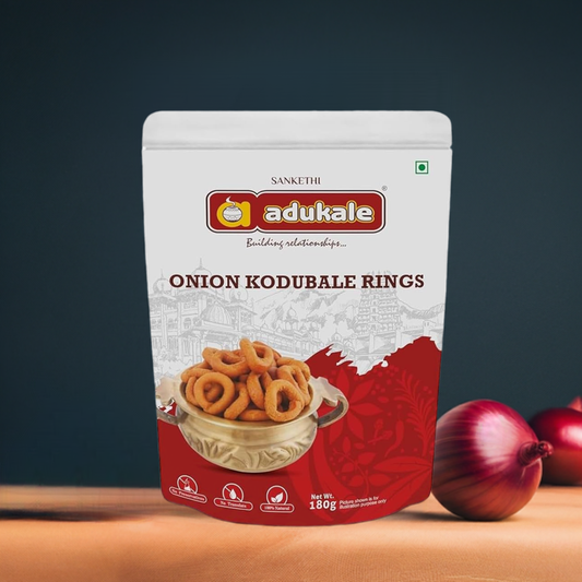 Adukale Onion Kodubale Rings-Gms : 180 - www.foodworldmd.com