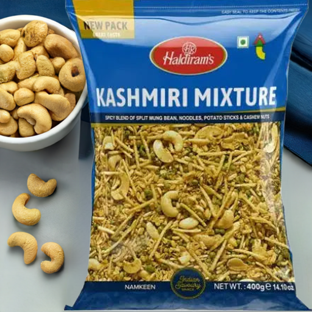 Haldirams Kashmiri Mixture-Gms : 400 - www.foodworldmd.com