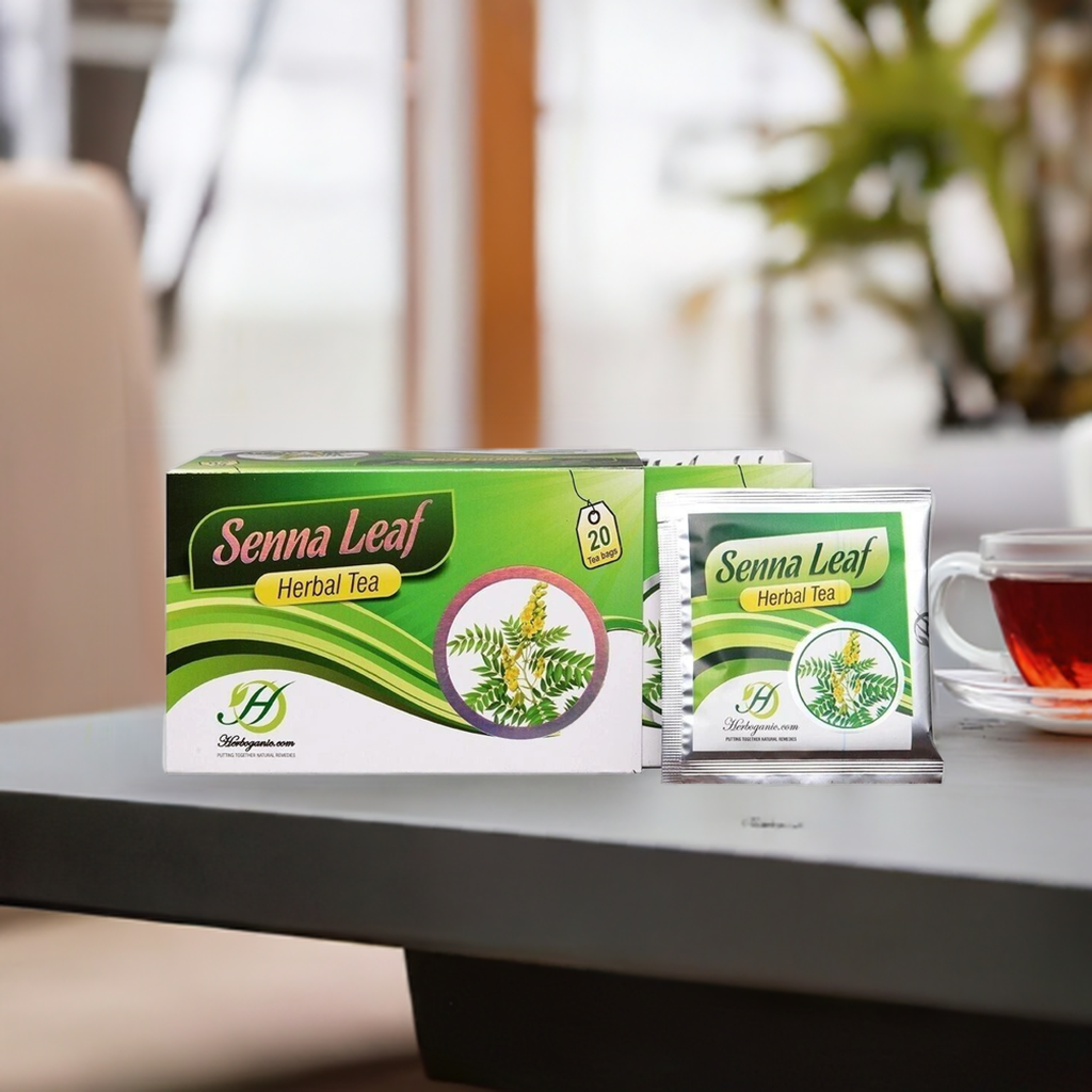 Herboganic Senna Leaf Tea Bags-Gms : 75 - www.foodworldmd.com