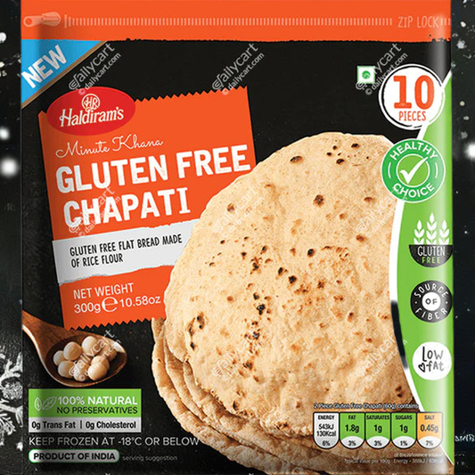 Haldirams Gluten Free Chapati-Gms : 300 - www.foodworldmd.com