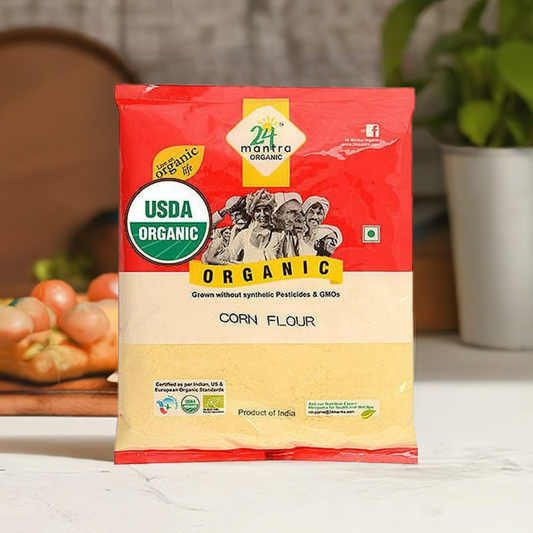 24 Mantra Organic Corn Flour-Lbs : 4 - www.foodworldmd.com