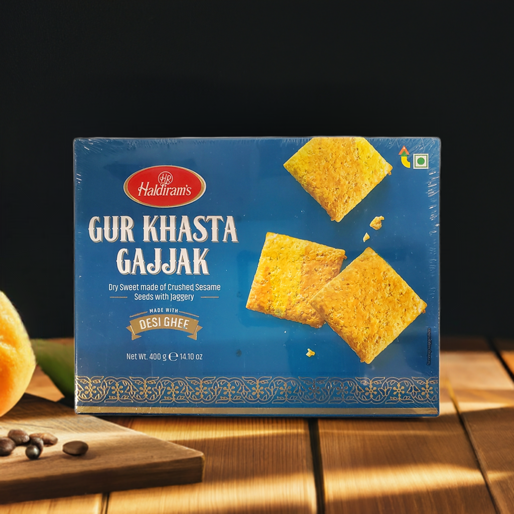 Haldirams Gur Khasata Gajjak-Gms : 400 - www.foodworldmd.com