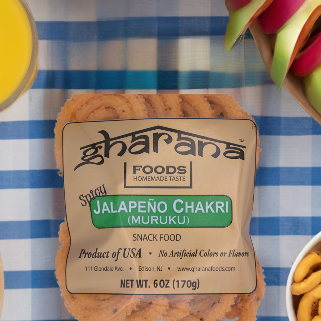 Gharana Jalapeno Chakri-Gms : 170 - www.foodworldmd.com