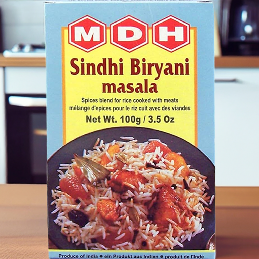 MDH Sindhi Biryani Masala-Gms : 100 - www.foodworldmd.com