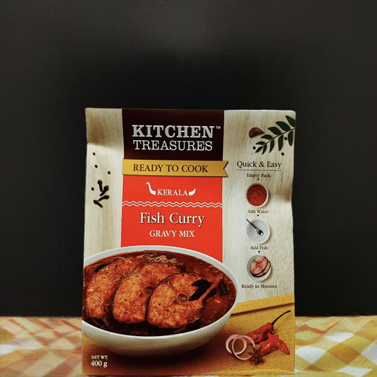 Kitchen Treasure Fish Curry Gravy Mix-Gms : 250 - www.foodworldmd.com