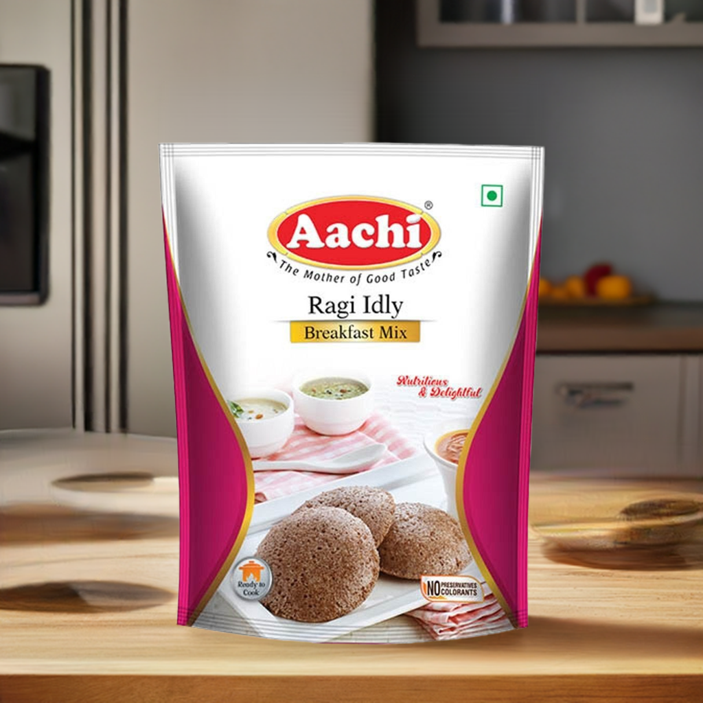 Aachi Ragi Idli Mix (Buy 1 Get 1 Free)-Gms : 200 - www.foodworldmd.com