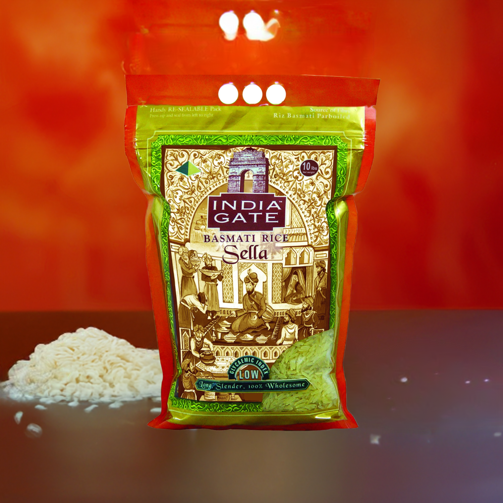 India Gate Sella Basmati-Lbs : 10 - www.foodworldmd.com