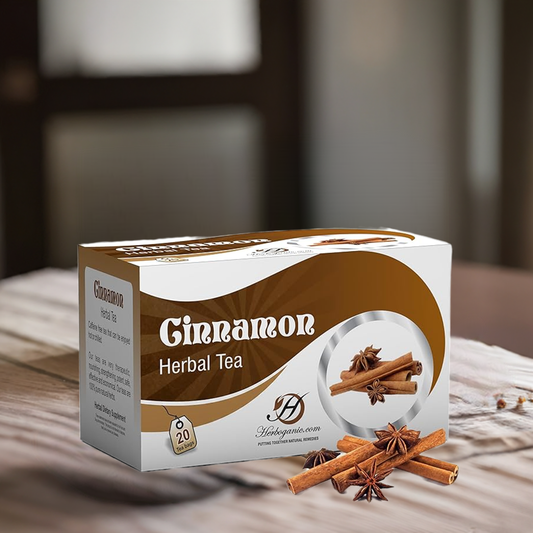 Herboganic Cinnamon Tea Bags-Gms : 75 - www.foodworldmd.com