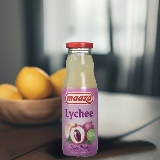 Maaza Lychee-Ml : 330 - www.foodworldmd.com