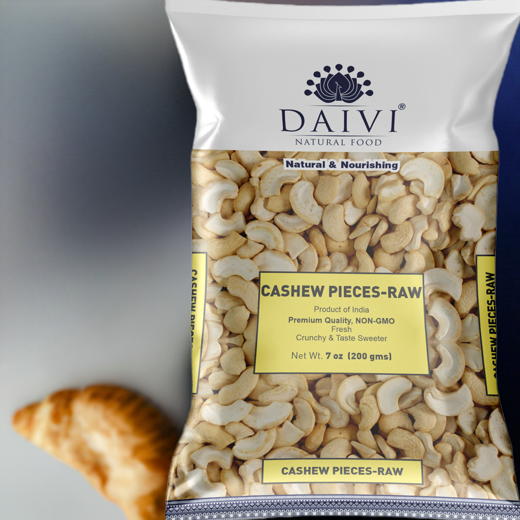 Daivi Cashew Pieces-Gms : 200 - www.foodworldmd.com