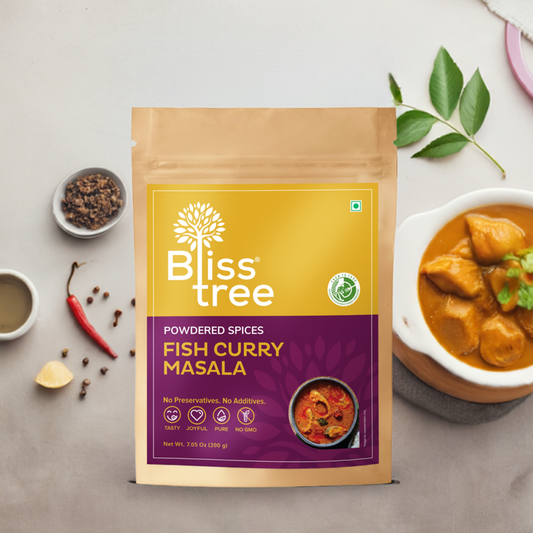 Bliss Tree Fish Curry Masala-Gms : 200 - www.foodworldmd.com