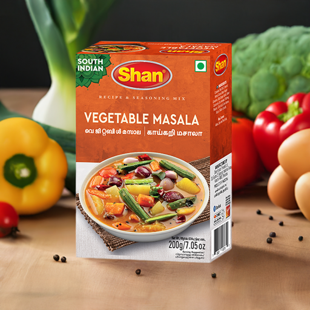 Shan Vegetable Masala-Gms : 200 - www.foodworldmd.com