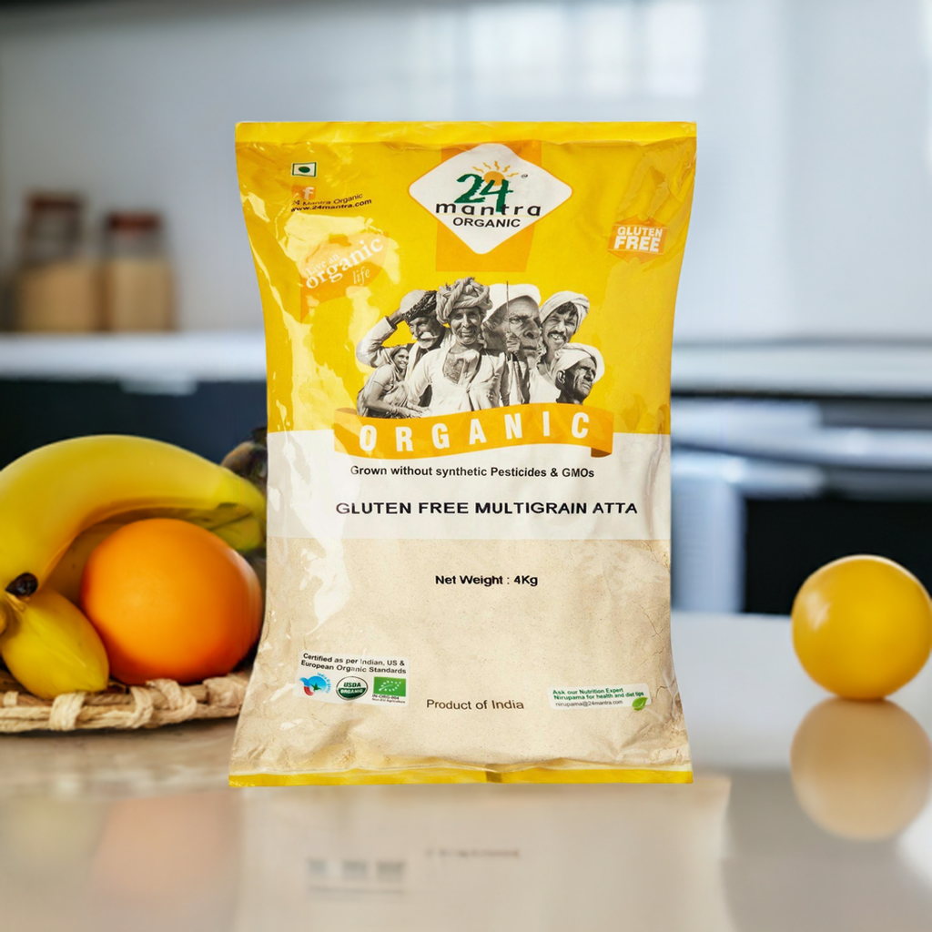 24 Mantra Organic Gluten Free Multigrain Atta-Lbs : 1.1 - www.foodworldmd.com