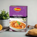 Shan Butter Chicken Masala-Gms : 50 - www.foodworldmd.com