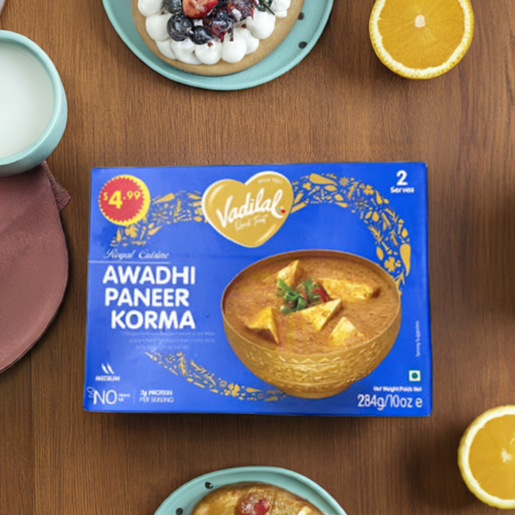 Vadilal Awadhi Paneer Korma-Gms : 284 - www.foodworldmd.com