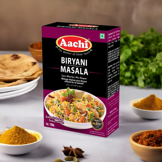 Aachi Biryani Masala-Gms : 200 - www.foodworldmd.com