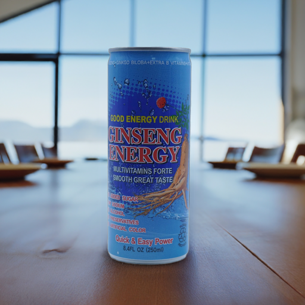 Ginseng Energy Drink-Ml : 250 - www.foodworldmd.com