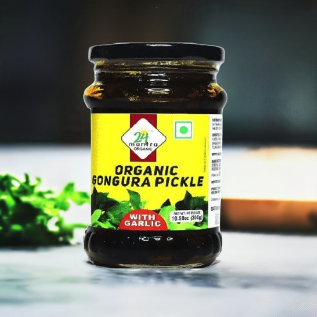 24 Mantra Organic Gongura Pickle-Gms : 400 - www.foodworldmd.com