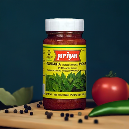 Priya Gongura Pickle-Gms : 300 - www.foodworldmd.com