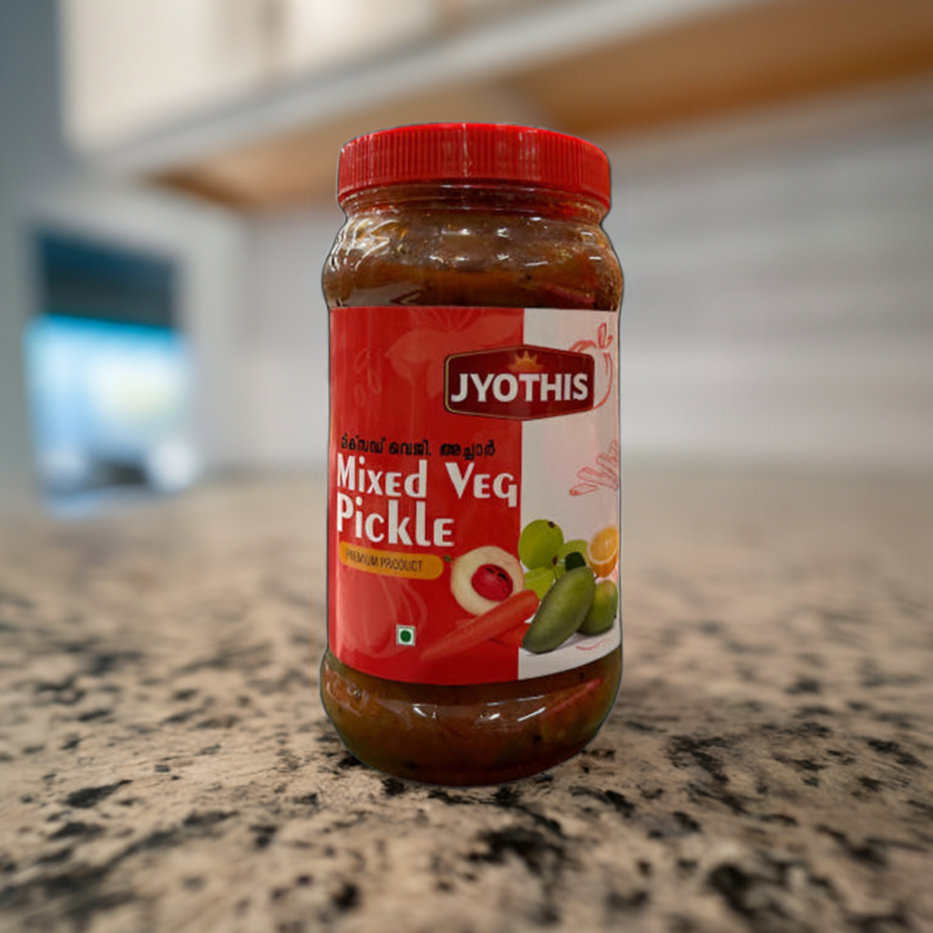 Jyothis Mixed Veg Pickle-Gms : 1000 - www.foodworldmd.com