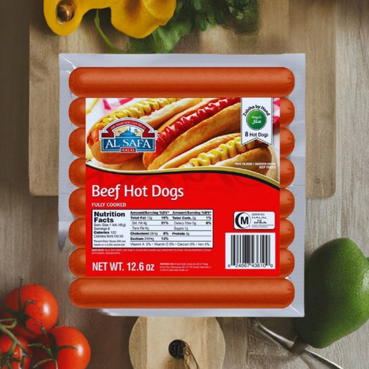 Alsafa Beef Hot Dogs-Oz : 12.6 - www.foodworldmd.com