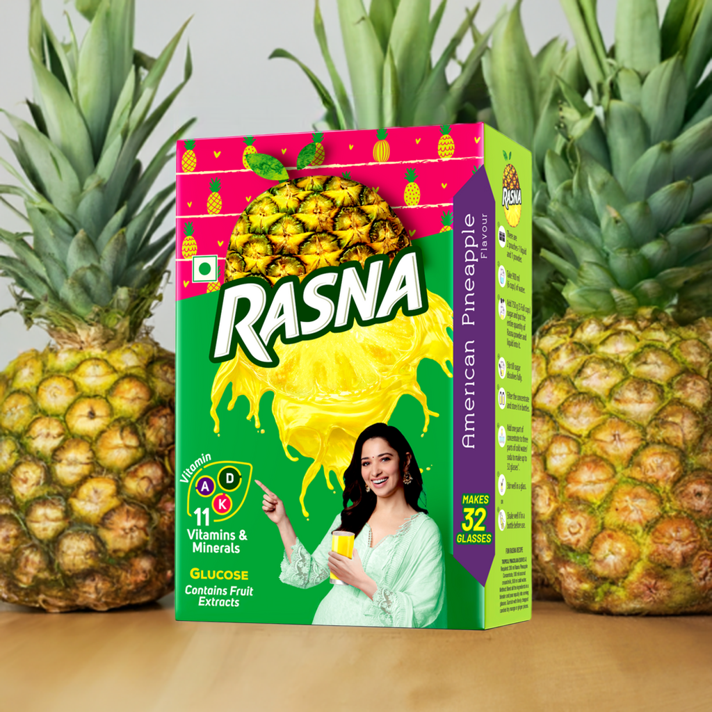 Rasna Pineapple-Gms : 500 - www.foodworldmd.com