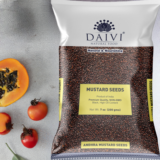 Daivi Mustard Seeds-Gms : 800 - www.foodworldmd.com