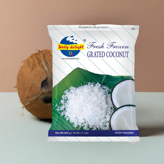 Daily Delight Grated Coconut-Gms : 454 - www.foodworldmd.com