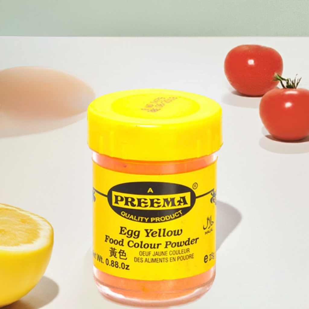 Preema Egg Yellow Food Color-Gms : 25 - www.foodworldmd.com